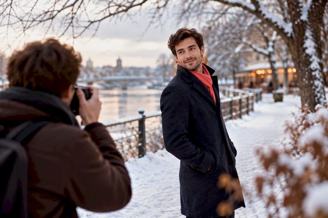 Single Men: Copy a 6 Photo Winter Tinder Lineup Backed by Pros